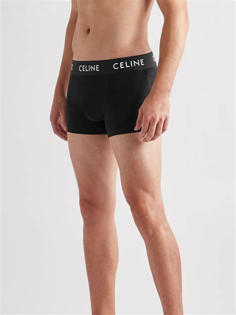 celine boxers|celine cotton boxers black men.